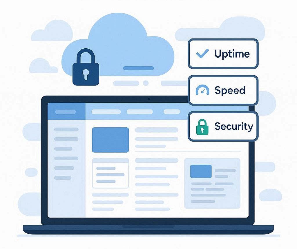 Fully managed website services for hassle-free content updates and maintenance.