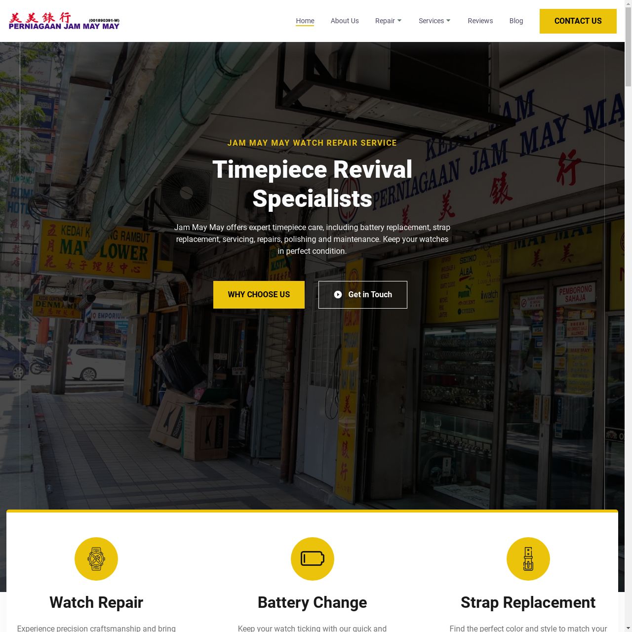 affordable SEO copywriting for watch repair shop